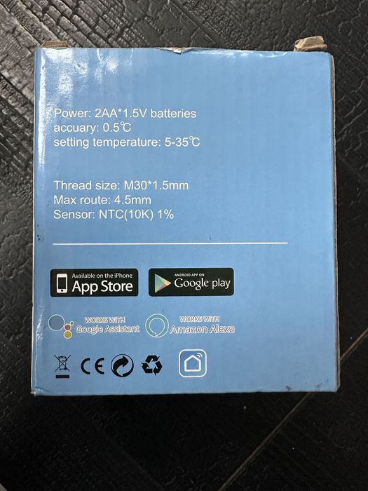 Smart Zigbee Radiator Actuator / Смарт термоглава за радиатор