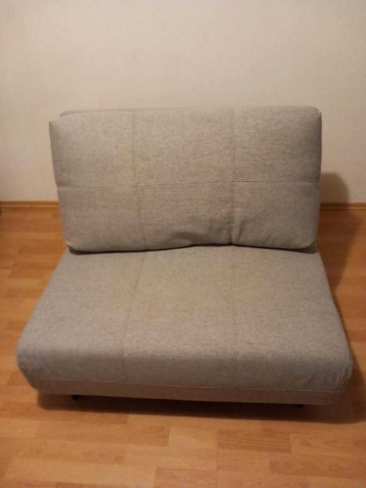 Разтегателно кресло - сиво