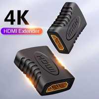 Adaptor 4K  HDMI mama - HDMI mama, pentru extinderea conexiunilor HDMI
