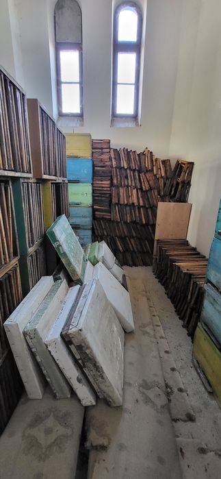 Vand stupi tratati cu parafina, rame, diferite dimensiuni