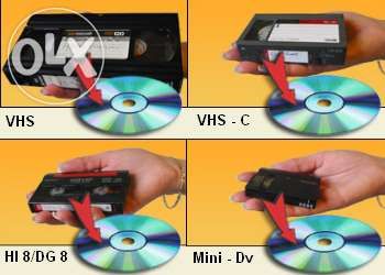 Copiez / Trasfer, casete video, pe stick dvd .VHS.hi8.digi8.dv.beta.HD