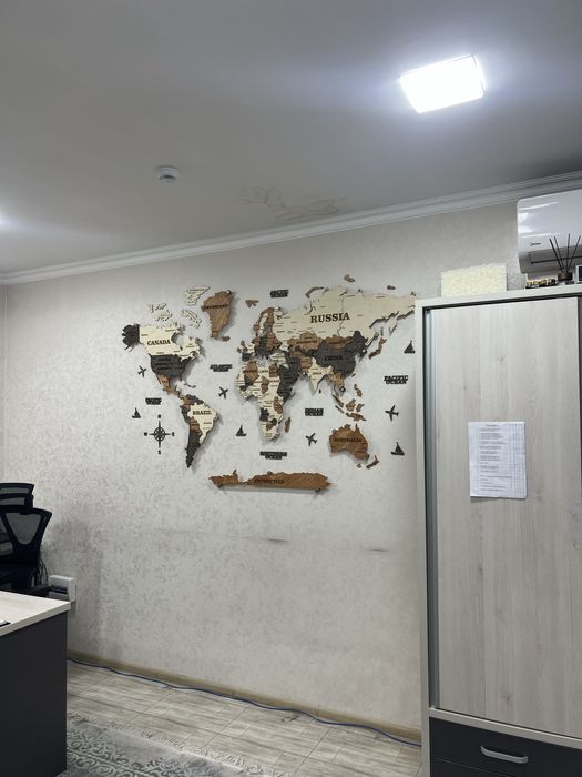 3D eco Dunyo xaritalari, 3Д карта мира