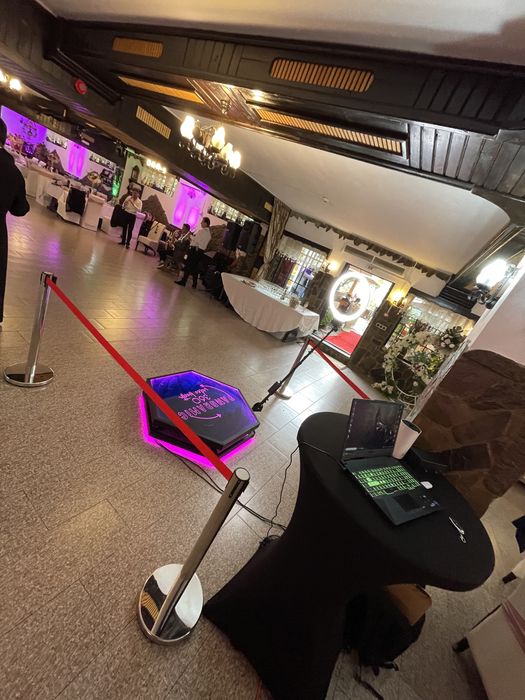 Vand platforma videobooth 360