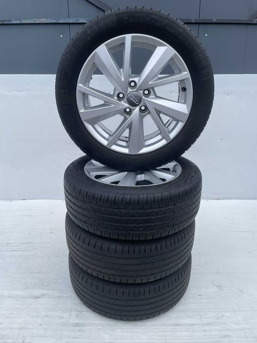 Set jante R17 cu anvelope vara continental  215 55 R17 Audi Q2 ca noi