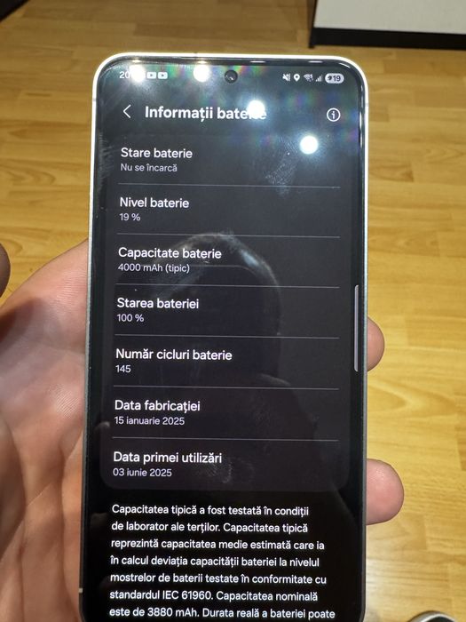 Samsung S24, 256Gb, bat 100% + Ceas cadou