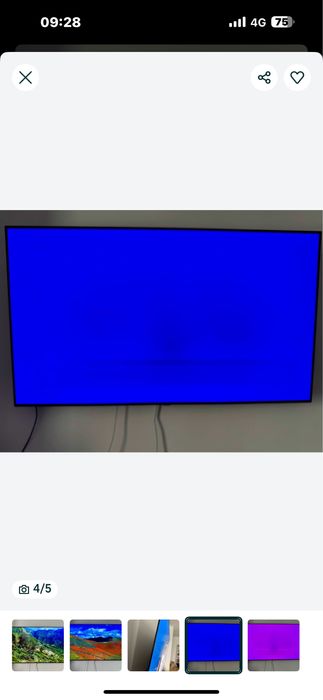 Vand televizor diagonala 136,oled LG