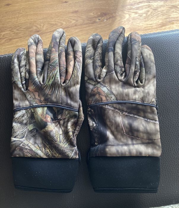 Зимни мъжки ловни,риболовни ръкавици тип камуфлаж