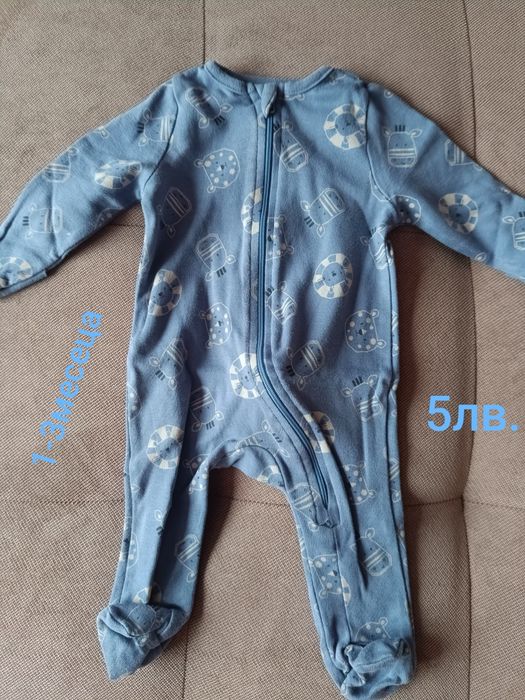 Бебешки ромпъри 0-3месеца