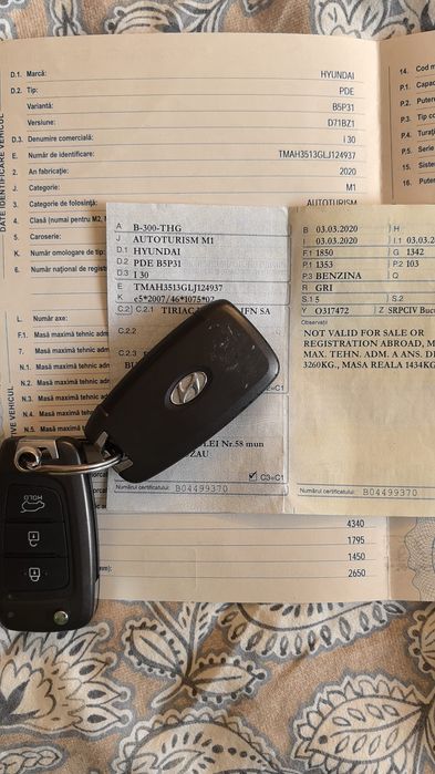 Vând Hyundai i30 2020 1.4 tgdi automat