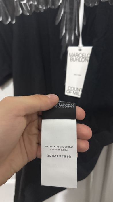 Vand tricou marcelo burlon