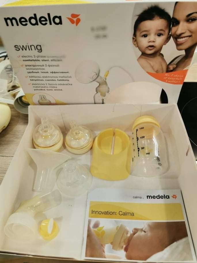 Продавам SWING FLEX двуфазна електрическа помпа Medela + ЧАСТИТЕ