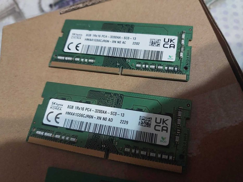 8GB 3200Mhz CL22 - SK Hynix (SO-DIMM - за лаптоп)