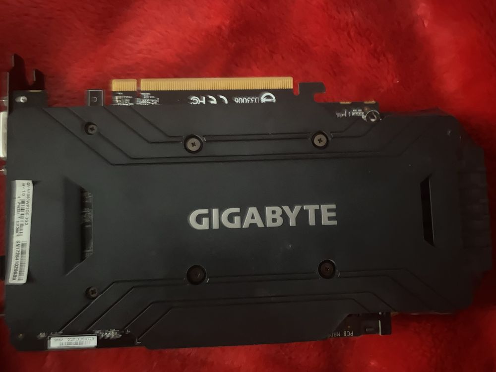 Vand placa video GYGABITE GeForce GTX 1060 3GB WINDFORCE OC