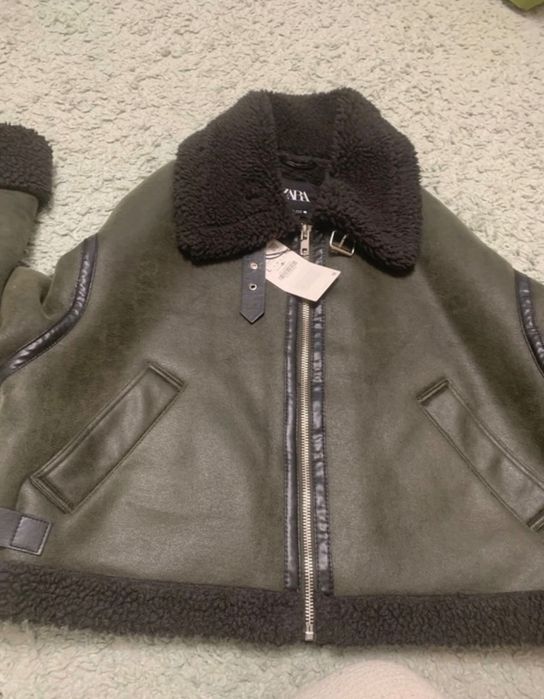 Cojoc zara piele întoarsă