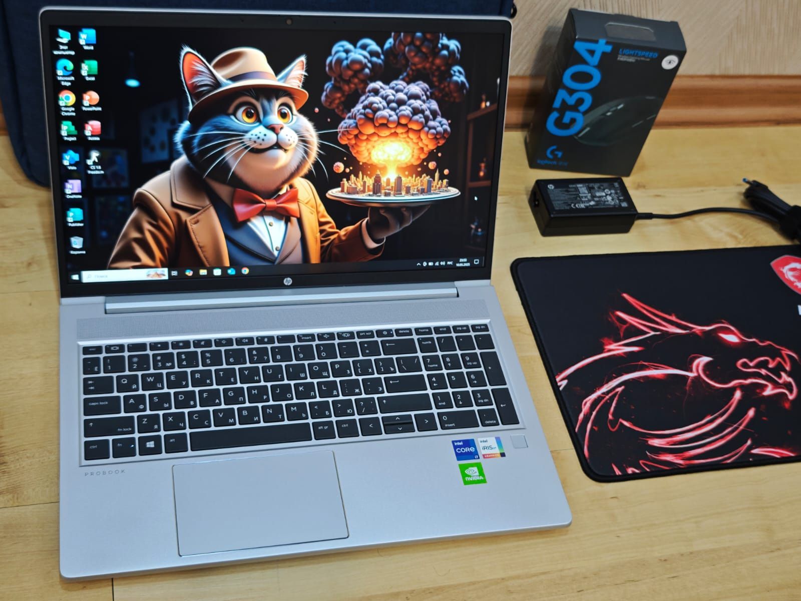 Hp ProBook Core i7 11-gen ОЗУ 24Gb SSD M2 1TB Nvidia MX450 ноутбук