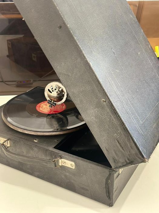 Gramofon Vintage cu manivela Columbia 1920-1930 -A-