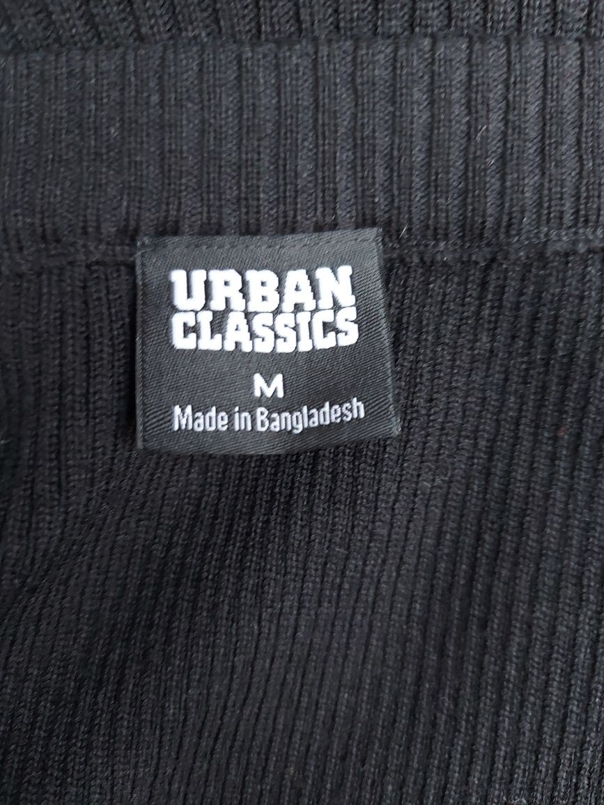 Fusta Urban Classics cu crapatura pe negru (M)