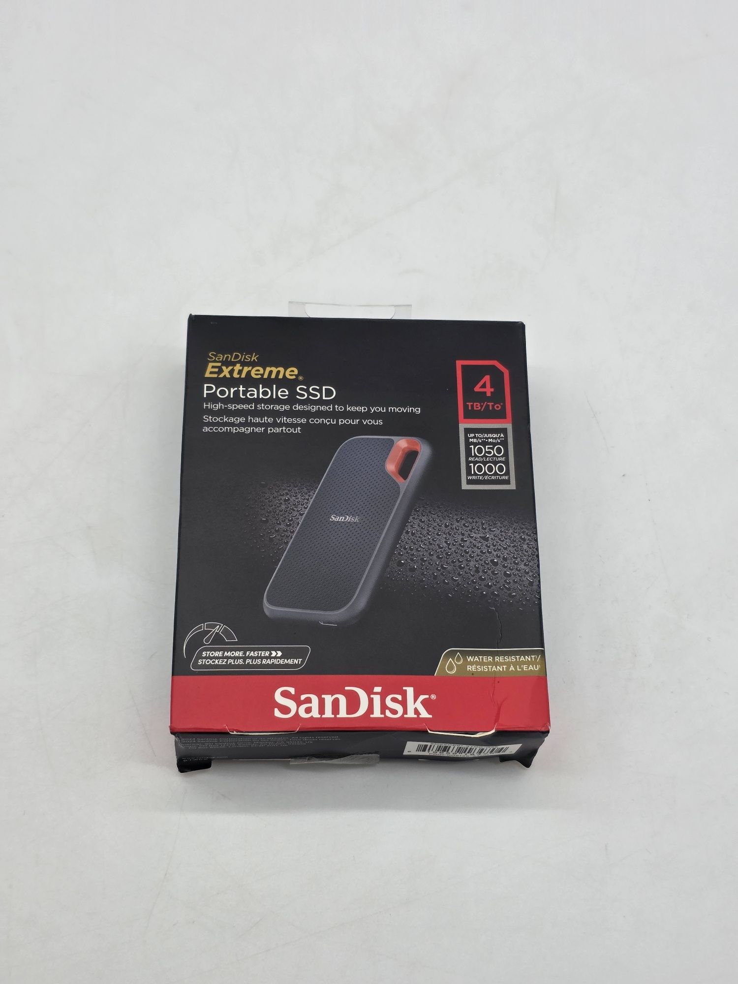 SSD Extern SanDisk Extreme Portable 4TB SSD 1050MB/s SDSSDE61-4T00-G25