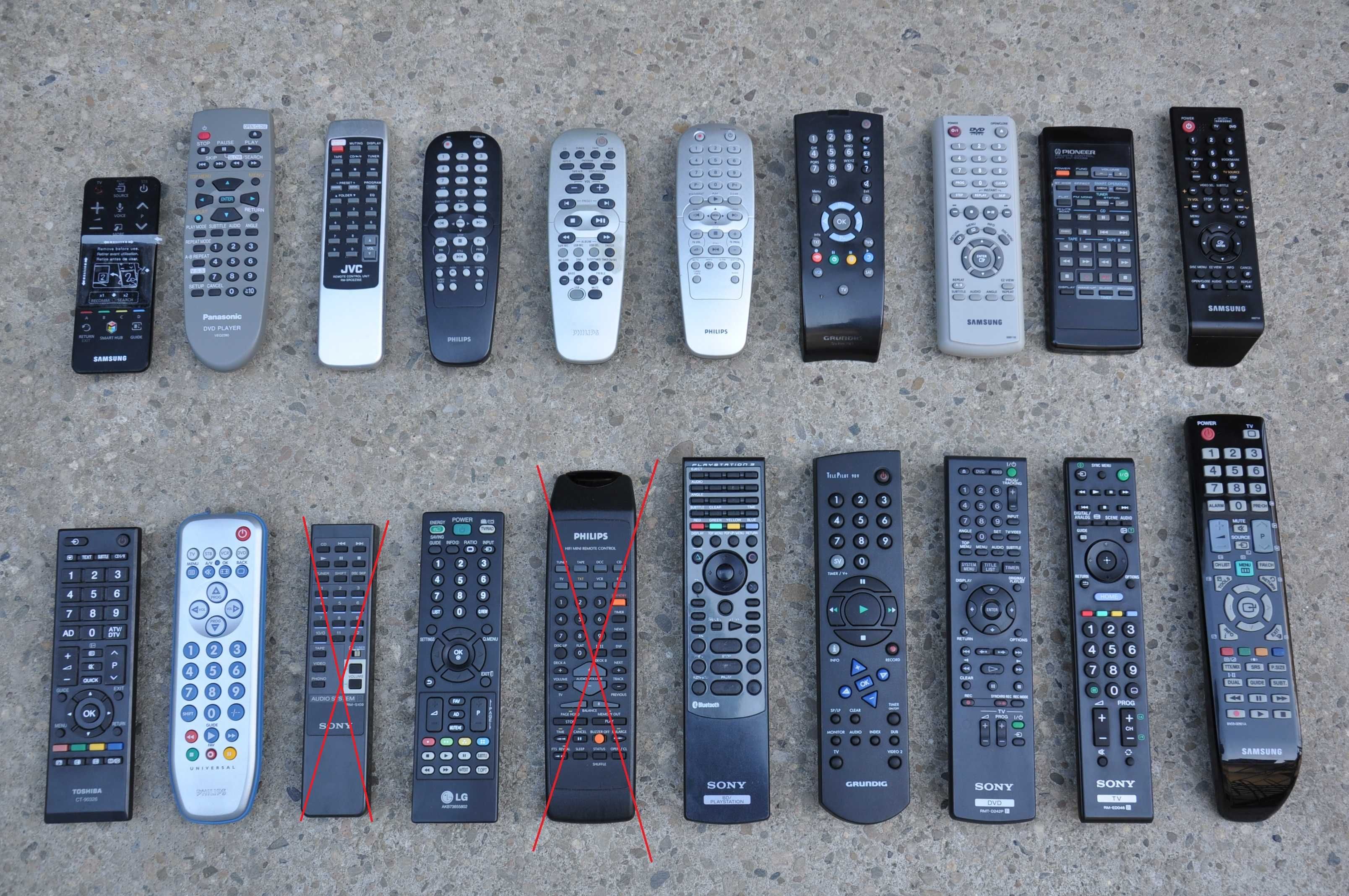 Telecomenzi originale,vechi, Samsung,LG,Grundig,JVC,Sony,Philips