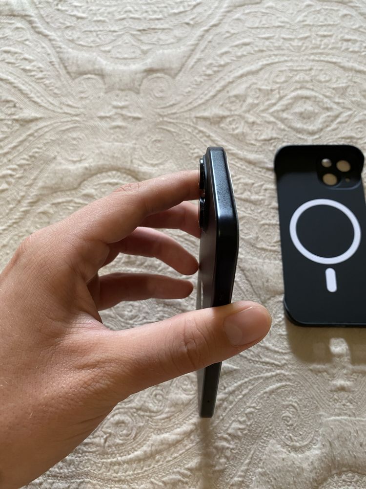 Iphone 15 с чехлом magsafe
