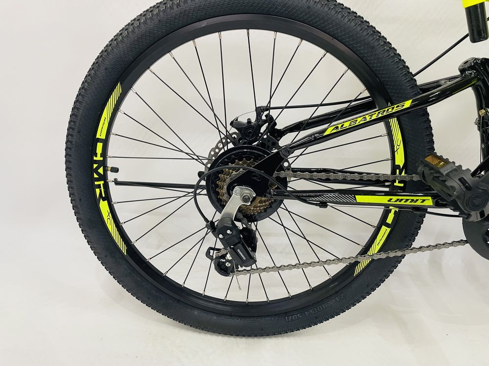 НОВ Велосипед колело Albatros 24” с 2 дискови спирачки