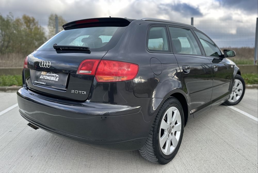 Audi A3 / 2008 / 2.0 TDI / 143 cai / Import Germania / RATE /