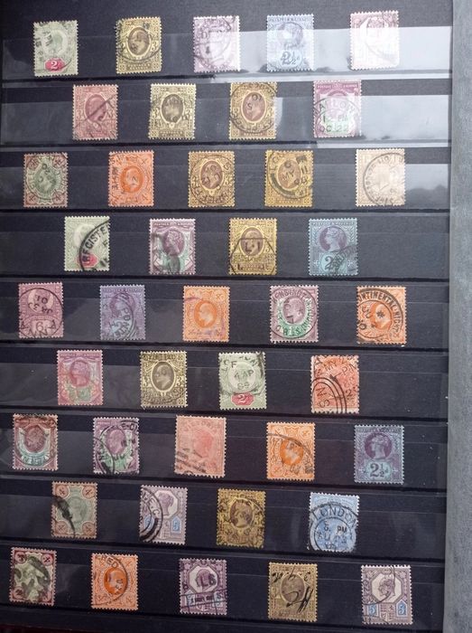 Timbre de colectie Australia coloni Marea Britanie Anglia India fiscal