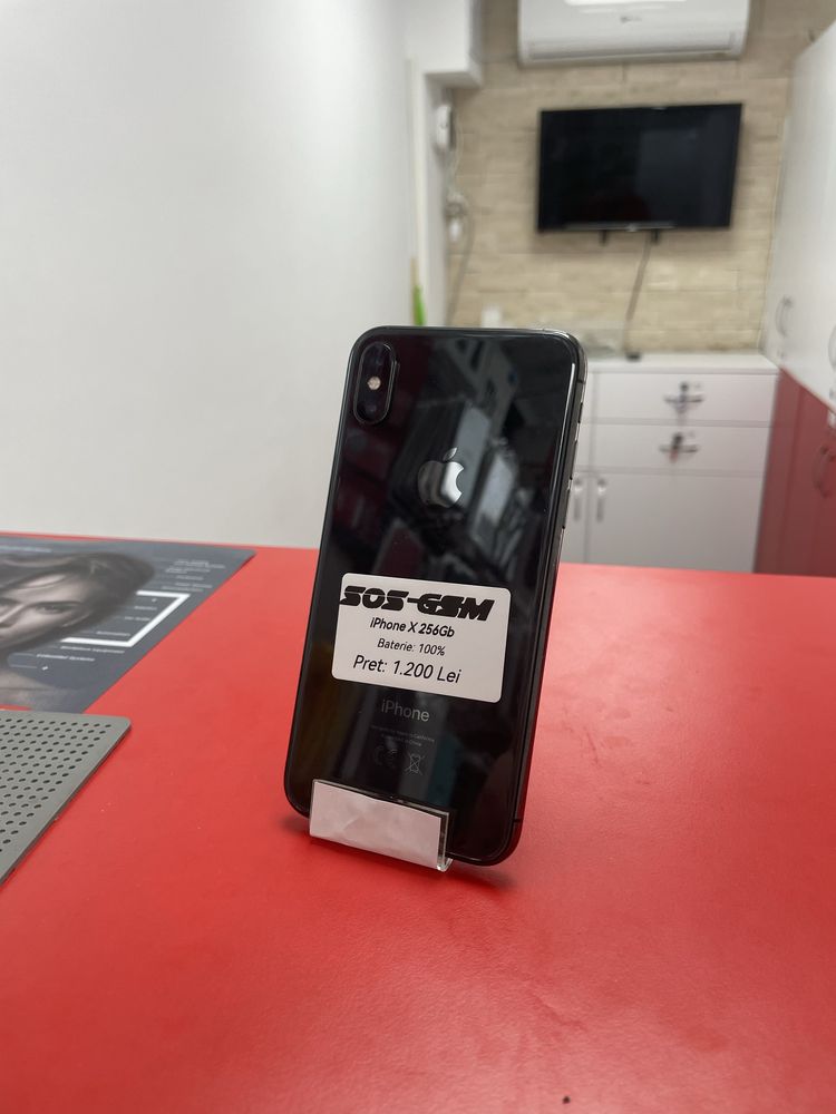 Iphone X 256Gb Negru