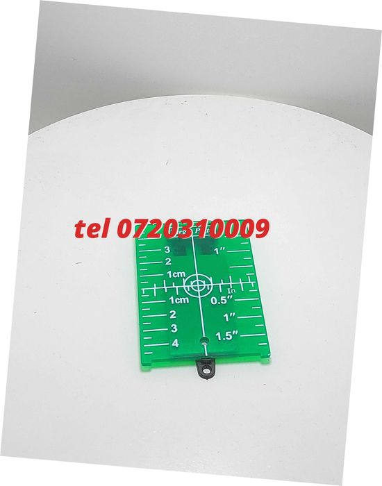 Placa Tinta Pentru Nivele Laser Plastic Verde Neo