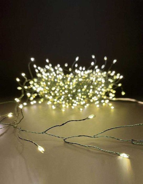 Гирлянда Роса мишура, Хвойная лапа 100 м