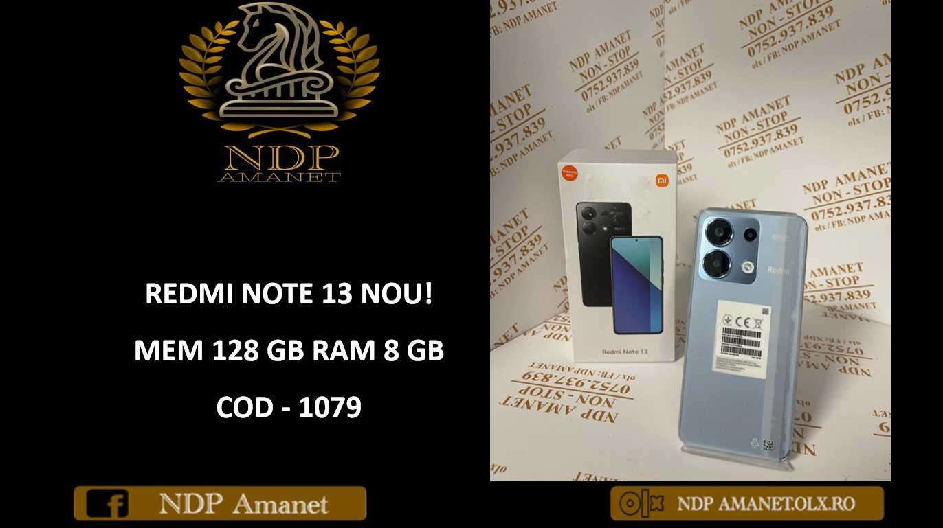 NDP Amanet NON-STOP Bld.Iuliu Maniu 69 REDMI NOTE 13, 128GB NOU!(1079)