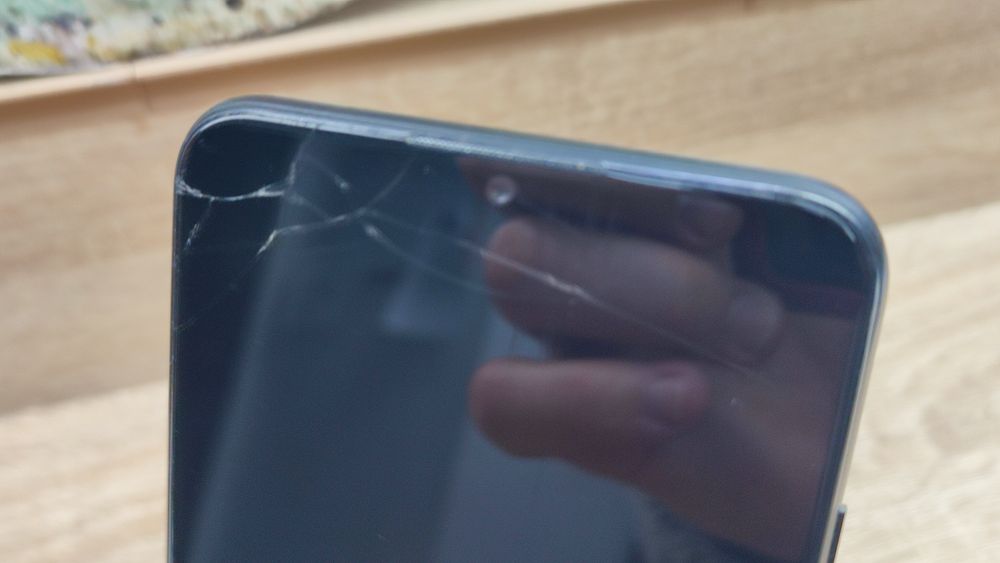 Samsung A03s A037G Black Geam fisurat , perfect functional