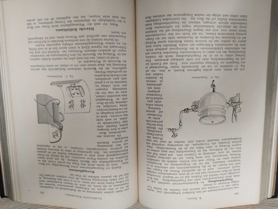 Carte medicina foarte veche 1912, in limba germana