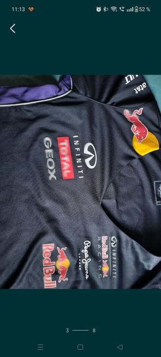 tricou racing Red Bull mărimea M pepe jeans