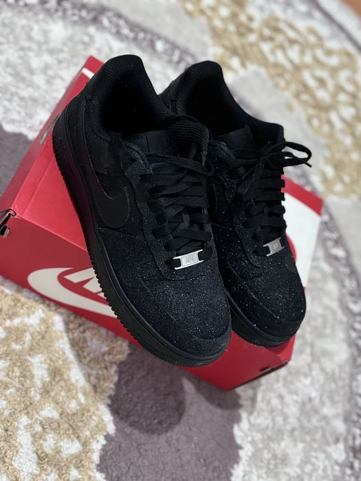 Nike Air Force 1 Negrii Cu Sclipici