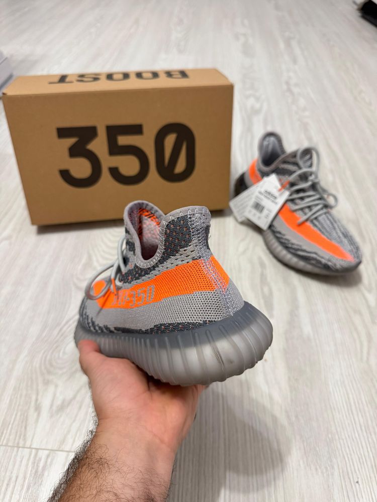 Adidasi Yeezy 350 Boost CARBON BELUGA | Model Unisex | Adidasi noi