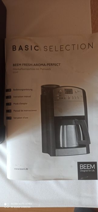 Expresor cafea cu boabe ( râjniță) este ca nou, folosit de 3 ori, eu n