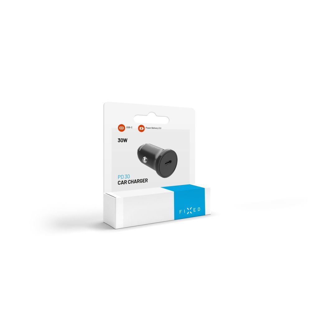 FIXED PD 30 Car Charger 30W USB-C PD 3.0 / Зарядно за автомобил