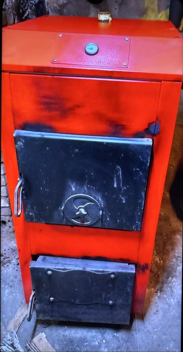 Котел на дърва 35 kw + UPS