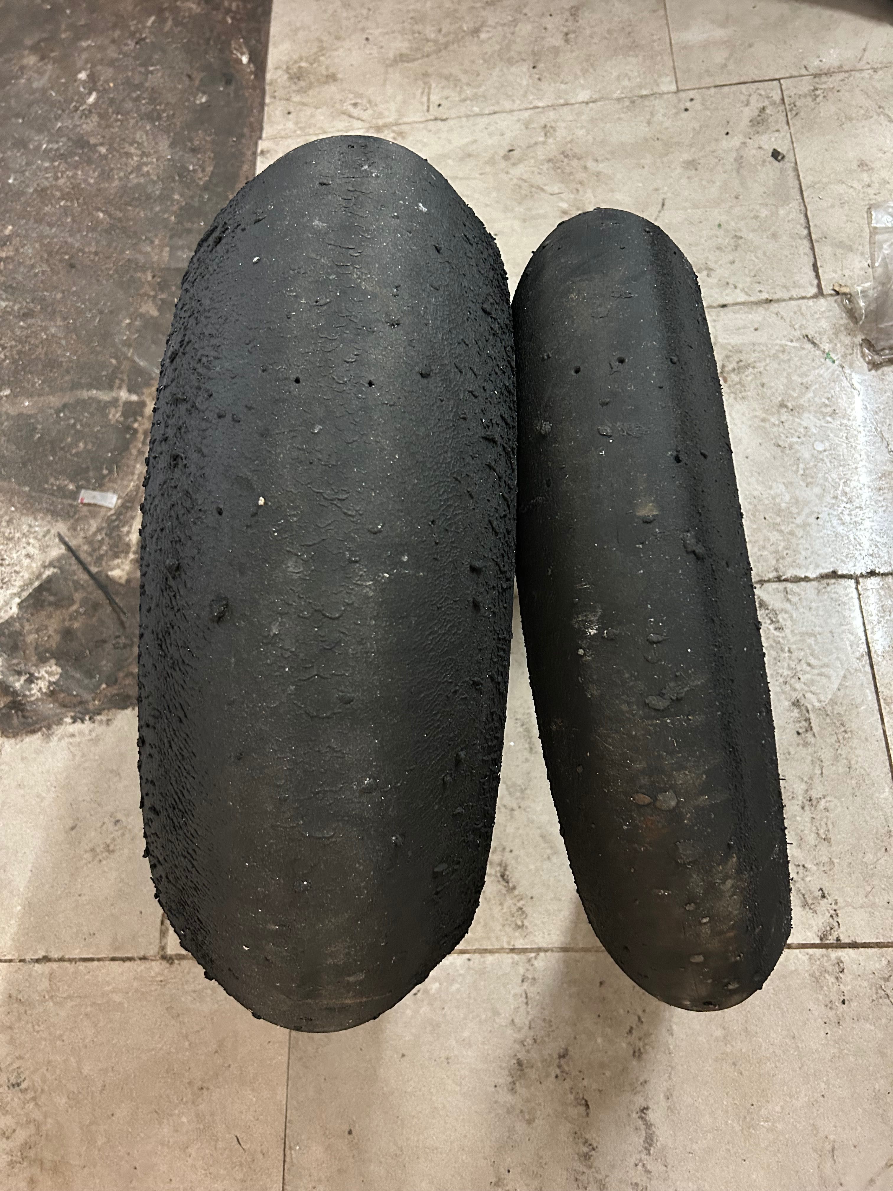 Pirelli Dunlop slicks