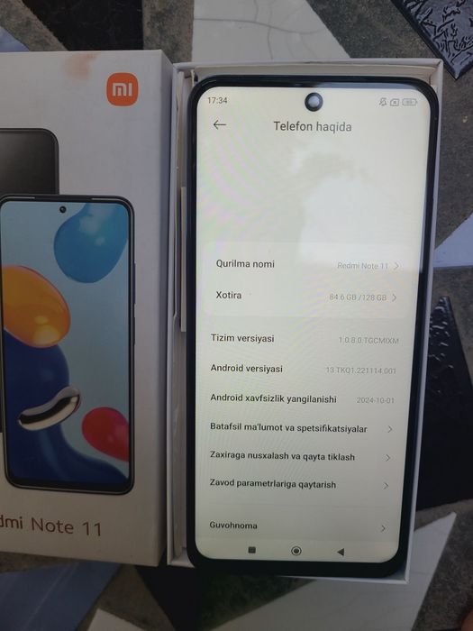 Redmi note 11 arzon