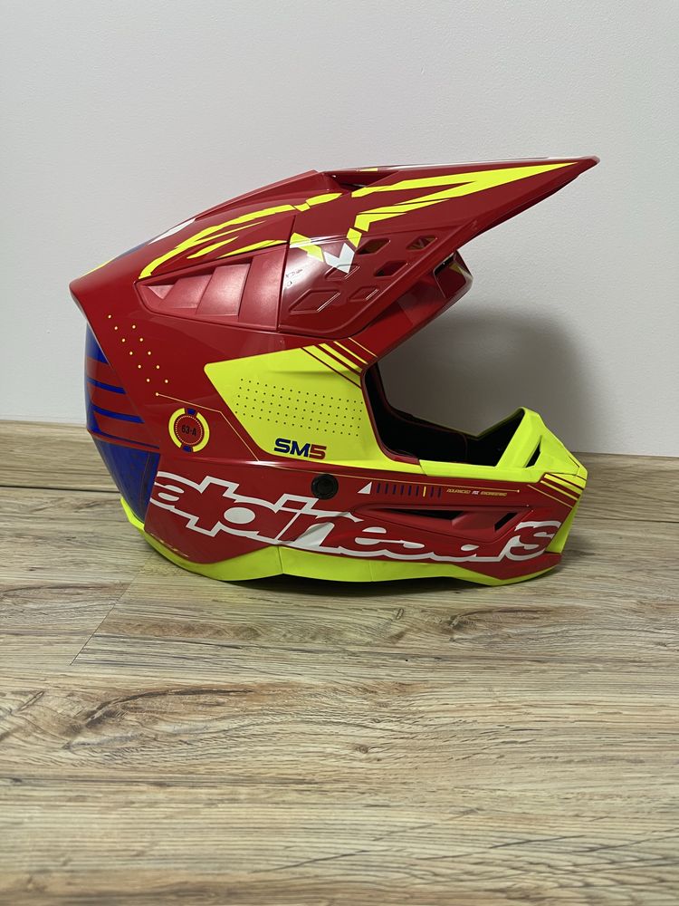 Casca cross-enduro Alpinestars Supertech M5 Action