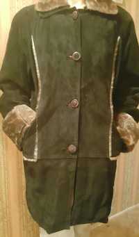 Замшевая женская куртка .Размер 46-48