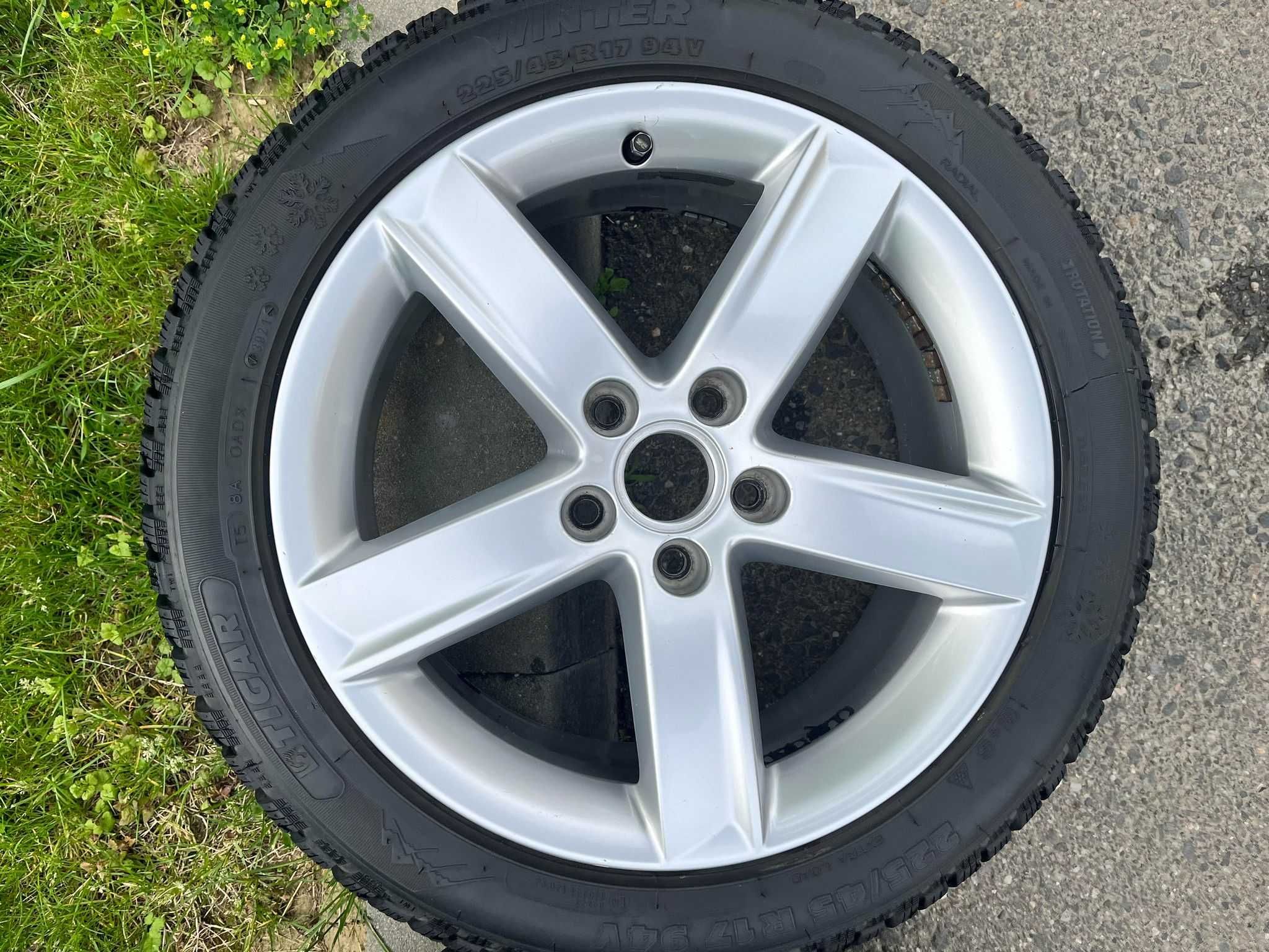 Jante Aliaj OEM Audi R17 5x112