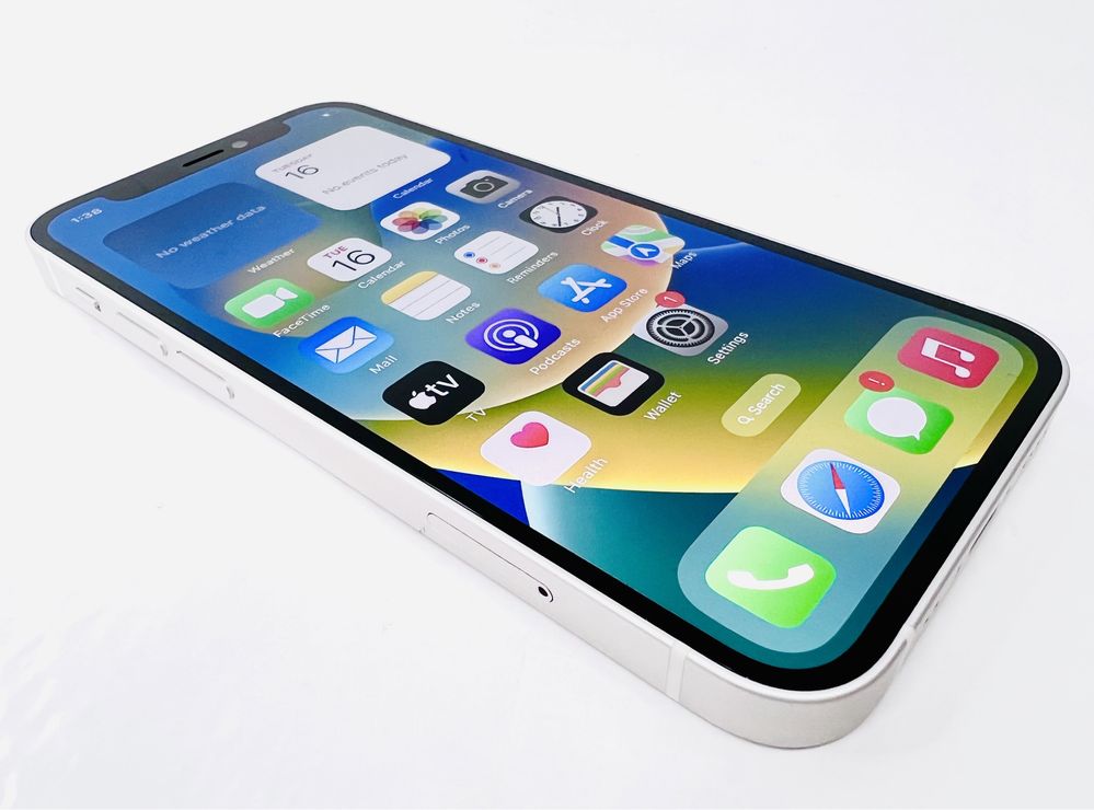 Apple iPhone 12 128GB White Перфектен! Гаранция!