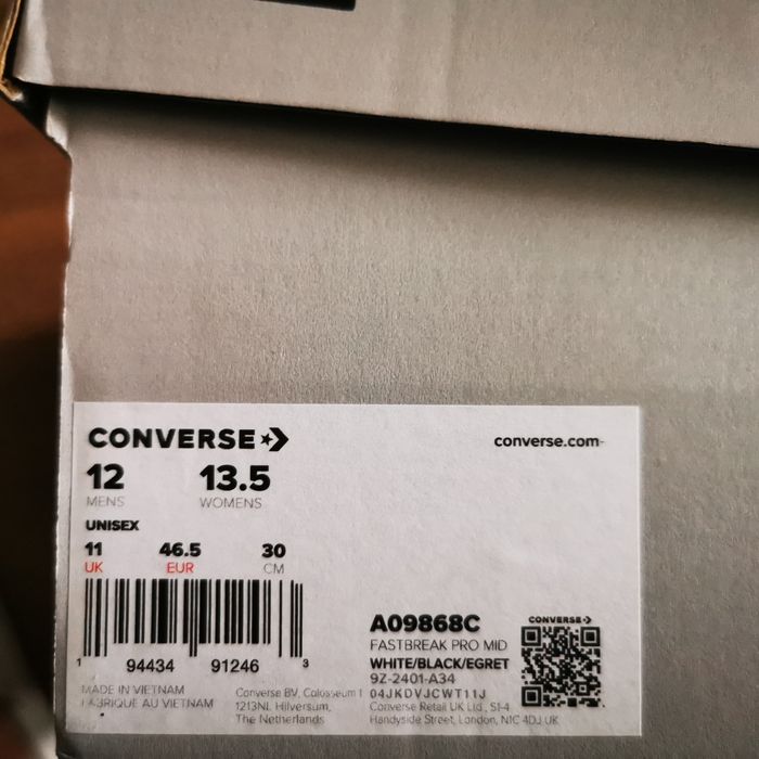 Converse - Pantofi unisex CONS Fastbreak Pro Mid Top (A09868C)