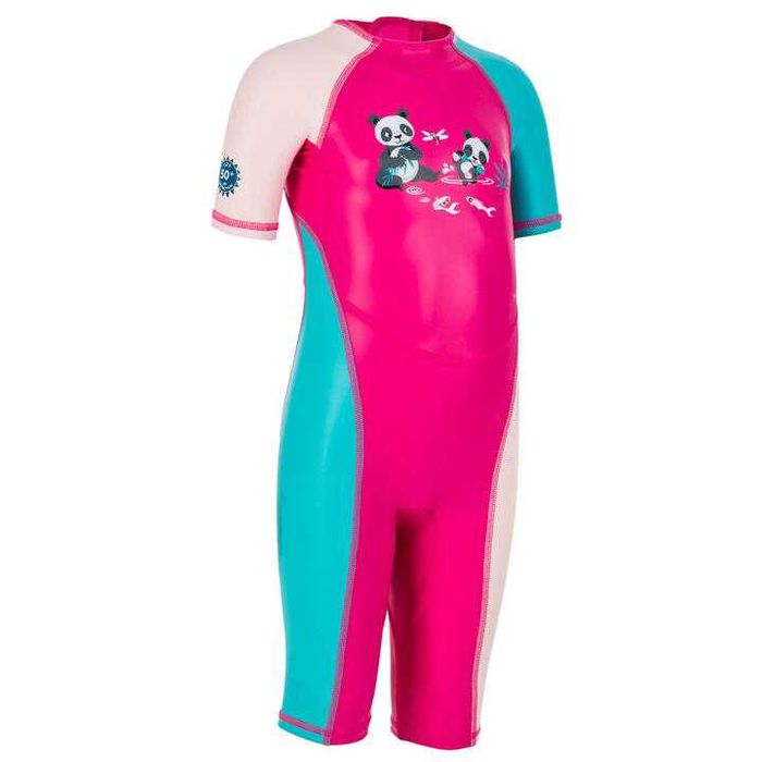 Combinezon anti UV, termic fetite Decathlon 2-3 ani