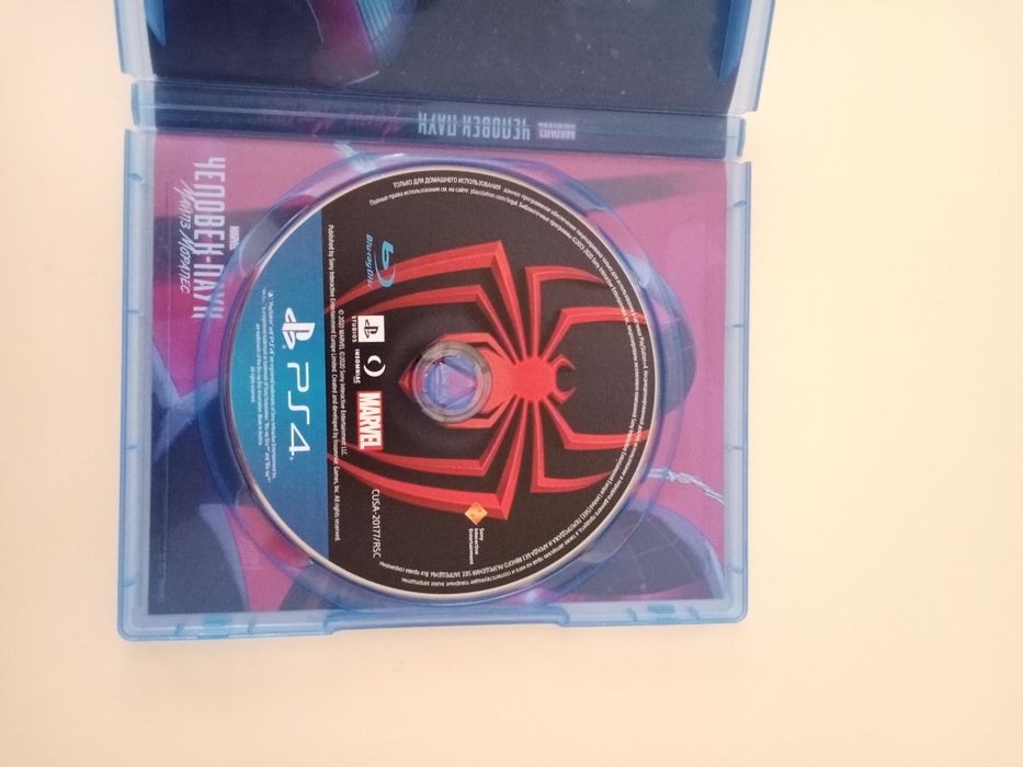 Человек Паук Диск пс4