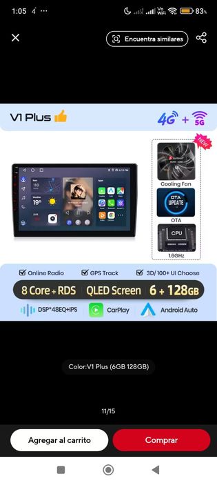 Navigație Junsun v1 Opel Zafira B Astra H 2005-2014