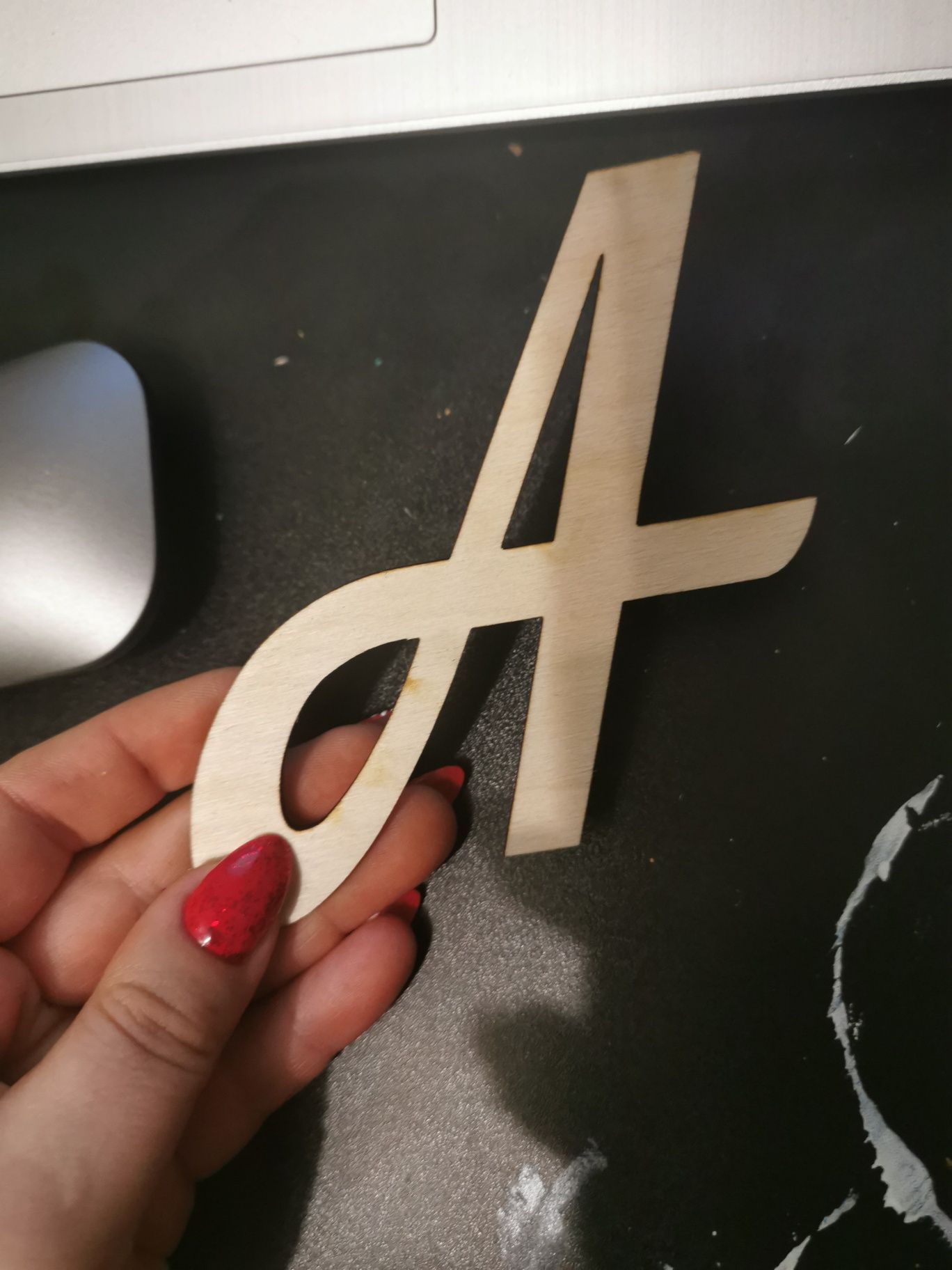 Дървени букви 5 см, на бройка или комплект азбука